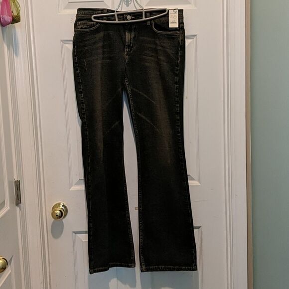 EXPRESS Precision Fit low Slung Flare Sz 11/12 NWT - Picture 1 of 10